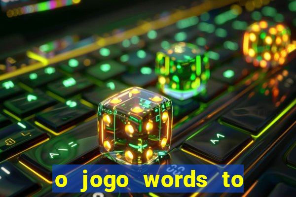 o jogo words to win paga mesmo